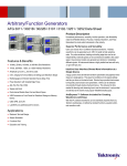 Arbitrary/Function Generators - Stanford Product Realization Lab