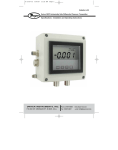 Bulletin A-25 Series ISDP Intrinsically Safe Differential