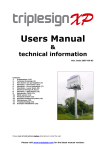 Users Manual - Triplesign USA