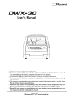 User`s Manual DWX-30