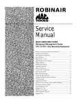 Model 34800/34801/AC900 Refrigerant Management Center CFC