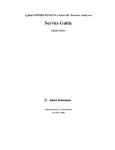 Service Guide - Agilent Technologies