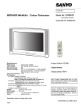 SERVICE MANUAL Colour Television