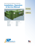 Installation, Operation & Service Manual