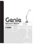 from SN 207 to 800, Z-80/60 ANSI/CSA (PN 82578)