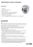 COLOR IR CCD CAMERA INSTRUCTION MANUAL