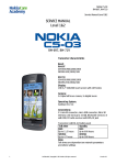Nokia C5-03 RM-679, RM-719 Service Manual Level 1&2 - Nokia-X