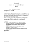 Chapter 6 Cooling and Lubrication Systems