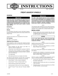 Front Anarchy Wheels Instruction Sheet - Harley