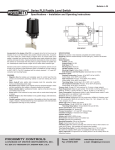 Proximity PLS Level Switch Manual PDF