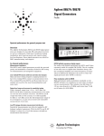 Agilent 8657A/8657B Signal Generators