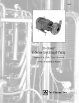 Tri-Clover® C-Series Centrifugal Pump