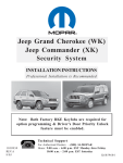 Jeep Grand Cherokee (WK) Jeep Commander (XK)