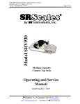 SRV930 Manual - SR Instruments, Inc.
