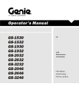 Operator`s Manual