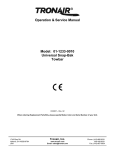 Operation & Service Manual Model: 01-1233
