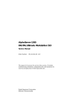 AlphaServer 1200 DIGITAL Ultimate Workstation 533 Service Manual