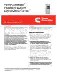 PowerCommand Paralleling System Digital