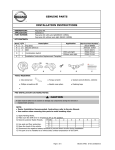 GENUINE PARTS INSTALLATION INSTRUCTIONS CAUTION