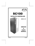 satellite controller service & parts manual