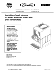 Installation/Service Manual VENTURE POST-MIX