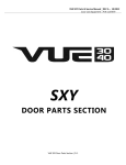 SXY Manual - (7) Door & Hand Parts Section