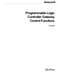 Programmable Logic Controller Gateway Control Functions