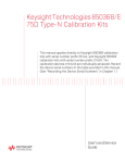 Keysight Technologies 85036B/E 75Ω Type