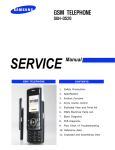 Samsung SGH-D520 service manual