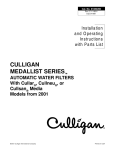 CULLIGAN MEDALLIST SERIES - Cassidy Water Conditioning Home