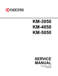KM3050-4050-5050 service manual