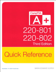 CompTIA® A+ Quick Reference (220-801 and 220-802)