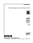 Installation Manual -