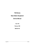 T830 Series Base Station Equipment Service Manual