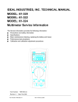 61-320 PlatinumPro 320 Series Multimeter Manual