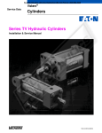 Series TV Hydraulic Cylinders Cylinders