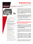 6622T Datasheet - Guildline Instruments