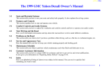 1999 GMC Yukon Owners Manual