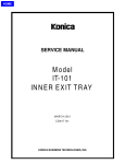 IT-101 Inner Exit Tray Parts and Service Manual