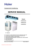 Haier AP96NACAEA User Guide Manual AIR CONDITIONER