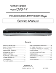 Service Manual - Quality & Performance