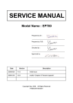 SERVICE MANUAL - e-ASP