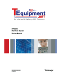 WFM5200 Waveform Monitor Service Manual