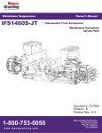 IFS1460S-JT I&M Manual