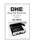 RBI-1 MANUAL - Doug Hall Electronics