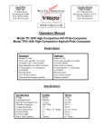 VIBCO`s TP(A)-1830 Plate Compactor Service Manual