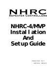 NHRC-4/MVP Installation and Setup Guide