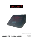 Luxaphone Owner`s Manual