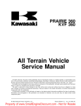 All Terrain Vehicle Service Manual