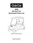 2006 DS Golf Car Illustrated Parts List